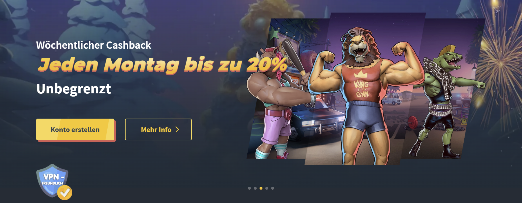 Snatch Casino Wöchentlicher Cashback